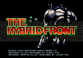The Hybrid Front [Model G-5541] screenshot