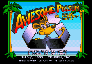 Awesome Possum [Model T-48226] screenshot