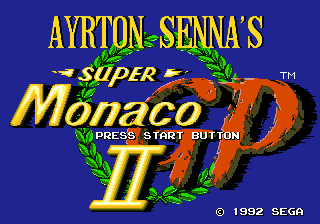 Ayrton Senna's Super Monaco GP II [Model 1135] screenshot
