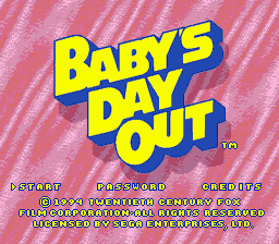 Baby's Day Out screenshot