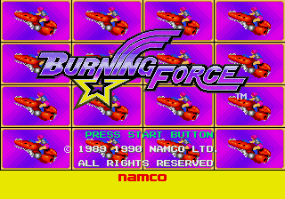 Burning Force [Model T-14026] screenshot