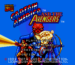 Captain America and the Avengers [Model T-13056] screenshot