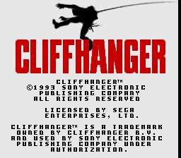 Cliffhanger [Model T-93036] screenshot
