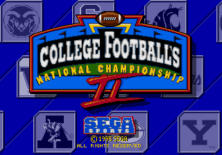 College Football's National Championship II [Model 1241] screenshot