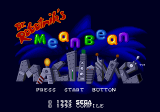 Dr. Robotnik's Mean Bean Machine [Model 1706] screenshot