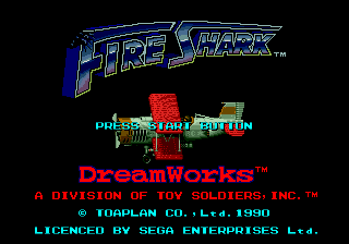 Fire Shark [Model 34016] screenshot