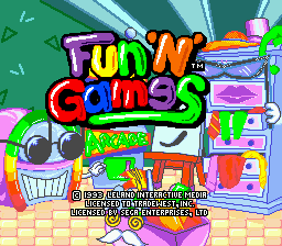 Fun 'N' Games [Model T-97056] screenshot