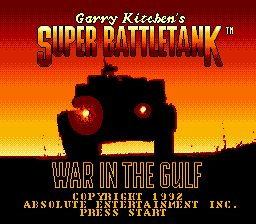 Garry Kitchen's Super Battletank - War in the Gulf screenshot