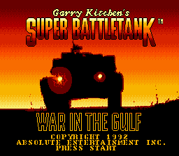 Garry Kitchen's Super Battletank - War in the Gulf [Model T-86016] screenshot