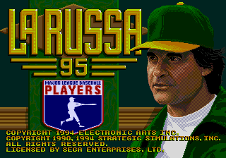 La Russa Baseball 95 [Model 7299] screenshot