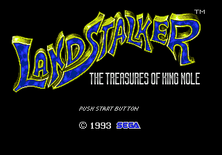 Landstalker - The Treasures of King Nole [Model 1353] screenshot