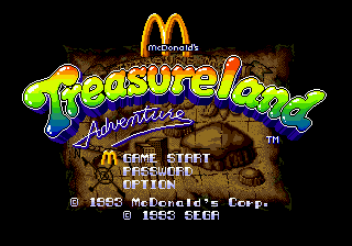 McDonald's Treasure Land Adventure screenshot