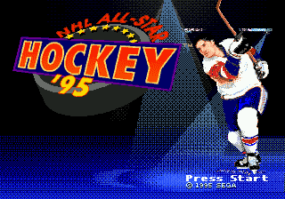 NHL All-Star Hockey '95 [Model 1230] screenshot