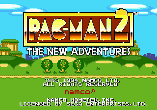 Pac-Man 2 - The New Adventures [Model T-14126] screenshot