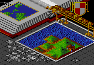 Populous [Model 7016] screenshot