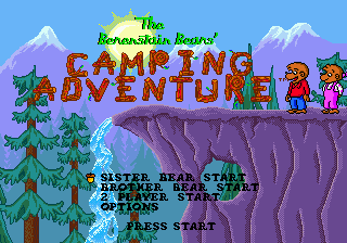Sega Club: The Berenstain Bears' Camping Adventure [Model 1548] screenshot