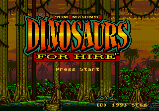 Tom Mason's Dinosaurs for Hire [Model 1050] screenshot