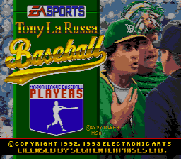 Tony La Russa Baseball [Model 7137] screenshot