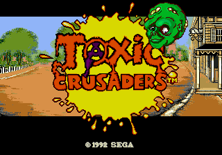 Toxic Crusaders [Model 1037] screenshot