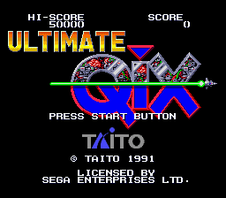 Ultimate Qix [Model 11046] screenshot