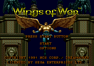 Wings of Wor [Model 6105] screenshot