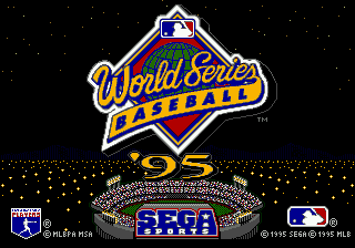 World Series Baseball '95 [Model 1239] screenshot