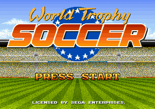 World Trophy Soccer [Model T-70116] screenshot
