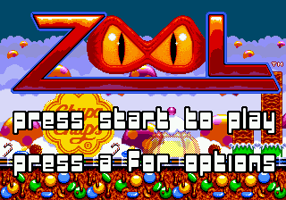 Zool - Ninja of the Nth Dimension [Model T-83096] screenshot