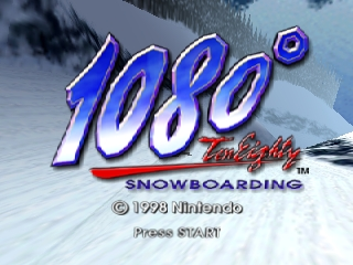 1080° Snowboarding [Model NUS-NTEJ-JPN] screenshot