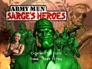 Army Men - Sarge's Heroes [Model NUS-NAME-USA] screenshot