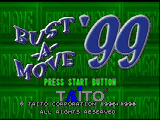 Bust-A-Move '99 screenshot