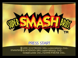 Super Smash Bros. [Model NUS-NALE-USA] screenshot