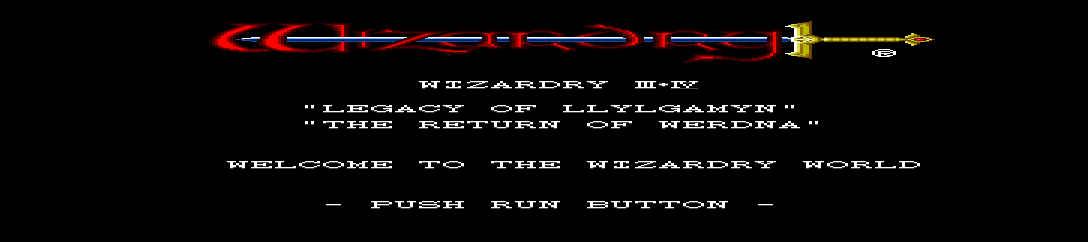 Wizardry III-IV [Model NXCD4029] screenshot