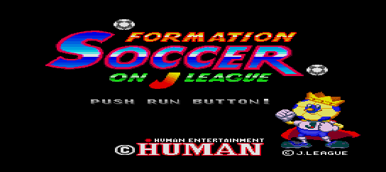 Formation Soccer on J. League screenshot