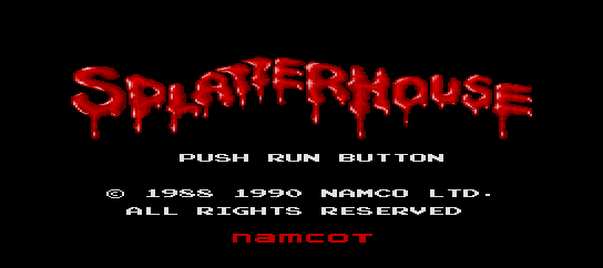 Splatterhouse [Model NC90002] screenshot