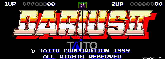 Darius II [2-Screen ver.] screenshot