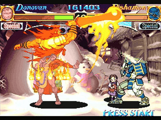 Vampire Hunter - Darkstalkers' Revenge [Model T-1202G] screenshot