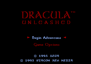 Dracula Unleashed [Model 4420] screenshot