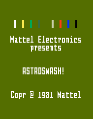 Astrosmash [Model 3605] screenshot