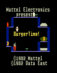 BurgerTime [Model 4549] screenshot