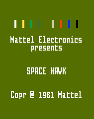 Space Hawk [Model 5136] screenshot
