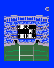 Super Pro Football [Model 8400] screenshot