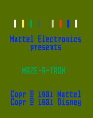 TRON Maze-A-Tron [Model 5392] screenshot