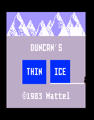 Thin Ice [Model 8300] screenshot