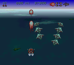 Axelay [Model SHVC-AX] screenshot