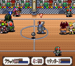 Battle Dodge Ball II [Model SHVC-D2] screenshot