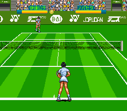 Date Kimiko no Virtual Tennis [Model SHVC-VI] screenshot