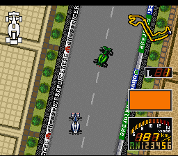 F-1 Grand Prix [Model SHVC-FG] screenshot
