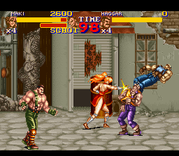 Final Fight 2 [Model SHVC-F2] screenshot