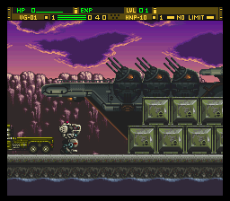 Front Mission Series - Gun Hazard [Model SHVC-AZGJ-JPN] screenshot
